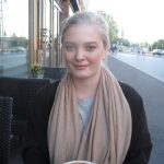 Anna Abrahamsson, młoda działaczka Szwedzkiej Partii Ludowej. Zdj. Tomasz Otocki