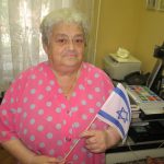 Marija Cykunowa, przewodnicząca organizacji żydowskiej w Narwie, zdj. Tomasz Otocki