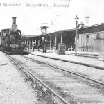 Pocztówka z Majorenhofu, 1907. Zdj. Muzeum Kolejnictwa Łotewskiego