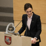 Viktorija Čmilytė-Nielsen. Zdj. Ernests Dinka, Saeima / Flickr / CC BY-SA 2.0.