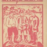 Abecadło łatgalskie: Vera Daškevica, Antons Eisuļs, Oroju zeme, Moskwa 1926 (źródło: J. Cibuļs, Latgaliešu ābeces 1768–2008, Ryga 2009).