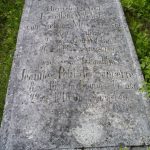 Płyta nagrobna Władysława Wawrzyńca Mierzejewskiego.  Zdj. Grzegorz Marek Poznański.