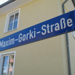 Ulica Gorkiego w Bergen auf Rügen. Zdj. Tomasz Otocki.