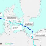 Zdjęcie tytułowe: Mapa przebiegu Baltic Pipe. Zdj. Gaz-System, Energinet.