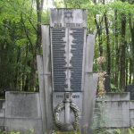 Pomnik Żydów bojowników o wolność Łotwy.