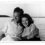 Valentina Freimane w wieku 18 lat z mężem Dimą Feinmannem. Zdjęcie z archiwum prywatnego.