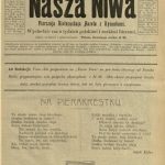 Nasza Niwa, 1907 r.