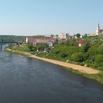 Panorama Niemna i Grodna. Zdj. Kazimierz Popławski.