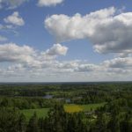 Widok z Suur Munamägi w południowej Estonii. Zdj. Kazimierz Popławski.