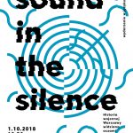 plakat – sound in the silence