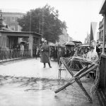 Zajęcie Zaolzia – most graniczny w dniu wkroczenia wojsk polskich. Zdj. Narodowe Archiwum Cyfrowe.