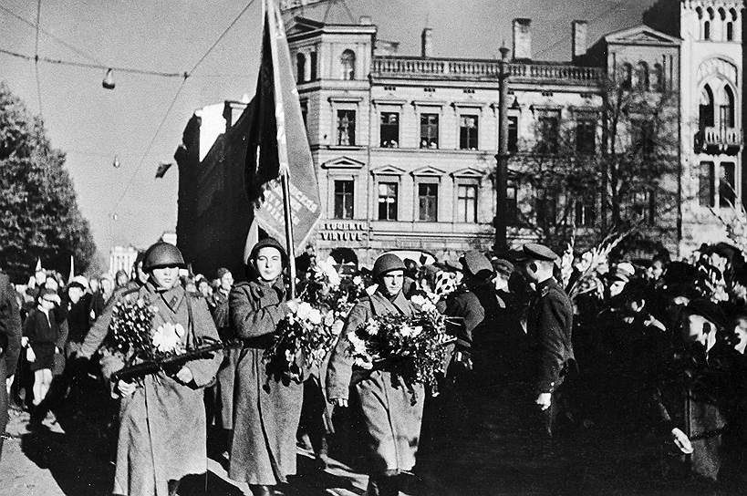 Oswobodzenie Rygi, 1944 r.