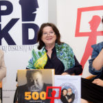 Spotkanie Polskiego Klubu Dyskusyjnego z profesorem Jerzym Bralczykiem. Zdj. Polski Klub Dyskusyjny.