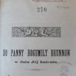Fragment utworu Gustawa Manteuffla ze zbiorów Biblioteki Jagiellońskiej. Zdj. Radosław Budzyński.