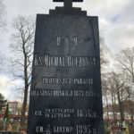 Nagrobek ks. Michała Ruczyńskiego na cmentarzu Hietaniemi