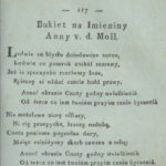 Wiersz poświęcony Annie Mohl