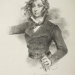 A. Devéria, F. de Villain. Emilia Plater. Grawiura. Paryż, 1835 r.