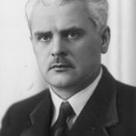 Premier Litwy premier Antanas Merkys. Zdj. Narodowe Archiwum Cyfrowe.