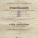 Strona tytułowa książki J. Straszewicza „Polacy i Polki…”. Paryż, 1832.