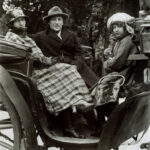 Marc Chagall z żoną Bellą i córką Idą. Berlin, maj 1923 roku.