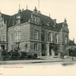 Siedziba Wysokiego Przedstawiciela Ligi Narodów w Wolnym Mieście Gdańsku, obecnie Nowy Ratusz. Zdj. Brück & Sohn Kunstverlag Meißen (1901 r.).