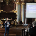 Wykład inauguracyjny prof. Vilmy Bijeikienė. Zdj. Emilia Noczyńska.