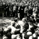 Zgromadzenie w parku miejskim w Kownie, 18 maja 1972 roku, LYA, f. K-1, ap. 58, b. 47644/3, t. 1, l. 67. Lietuvos ypatingasis archyvas (Litewskie Archiwum Specjalne)
