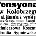 Ogłoszenie – Pensjonat Koszutskiej i Sypniewskiej