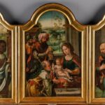 Adoracja Trzech Króli, Pieter Coecke van Aelst Starszy. Zdj. Muzeum Narodowe Pałac Wielkich Książąt Litewskich / materiały prasowe.