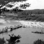 Plaża nad Niemnem. Zdj. Narodowe Archiwum Cyfrowe / CC0.