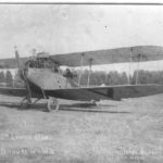 Samolot 1. Dywizjonu Lotniczego, gotowy do lotu bojowego. Nursi, 1919 r. Zdj. Jaan Niilus / Muzeum Võrumaa.