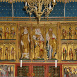 Ołtarz Notkego z Aarhus, świąteczny układ figur. Zdj. Jürgen Howaldt / Wikimedia Commons / CC BY-SA 3.0 de.