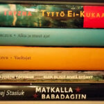 Polskie książki wydane w fińskim przekładzie. Zdj. Päivi Paloposki.