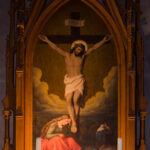 Ołtarz kościoła w meklemburskiej wiosce Poppentin. Zdj. I-d / Wikimedia Commons / CC BY-SA 3.0.