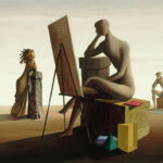 Mac Zimmermann, obraz z cyklu „Pory dnia”, Zdj.  Staatliche Museen zu Berlin, Nationalgalerie / Jörg P. Anders / CC BY-SA 4.0.