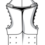 Żabi pysk, hełm używany w herbach mieszczańskich