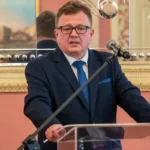 Konsul honorowy Łotwy w Toruniu Karol Rywocki. Zdj. Agnieszka Bielecka / Urząd Miasta Torunia / CC BY-NC 4.0.