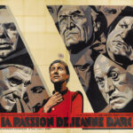 Francuski poster Męczeństwa Joanny d’Arc.